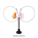 Interactive Feather Cat Wand Toy with Suction Cup Base