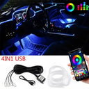Car Interior Rgb Led Strip Lights