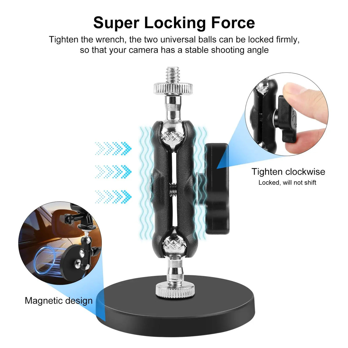 Puluz Universal Adjustable Magnetic Base