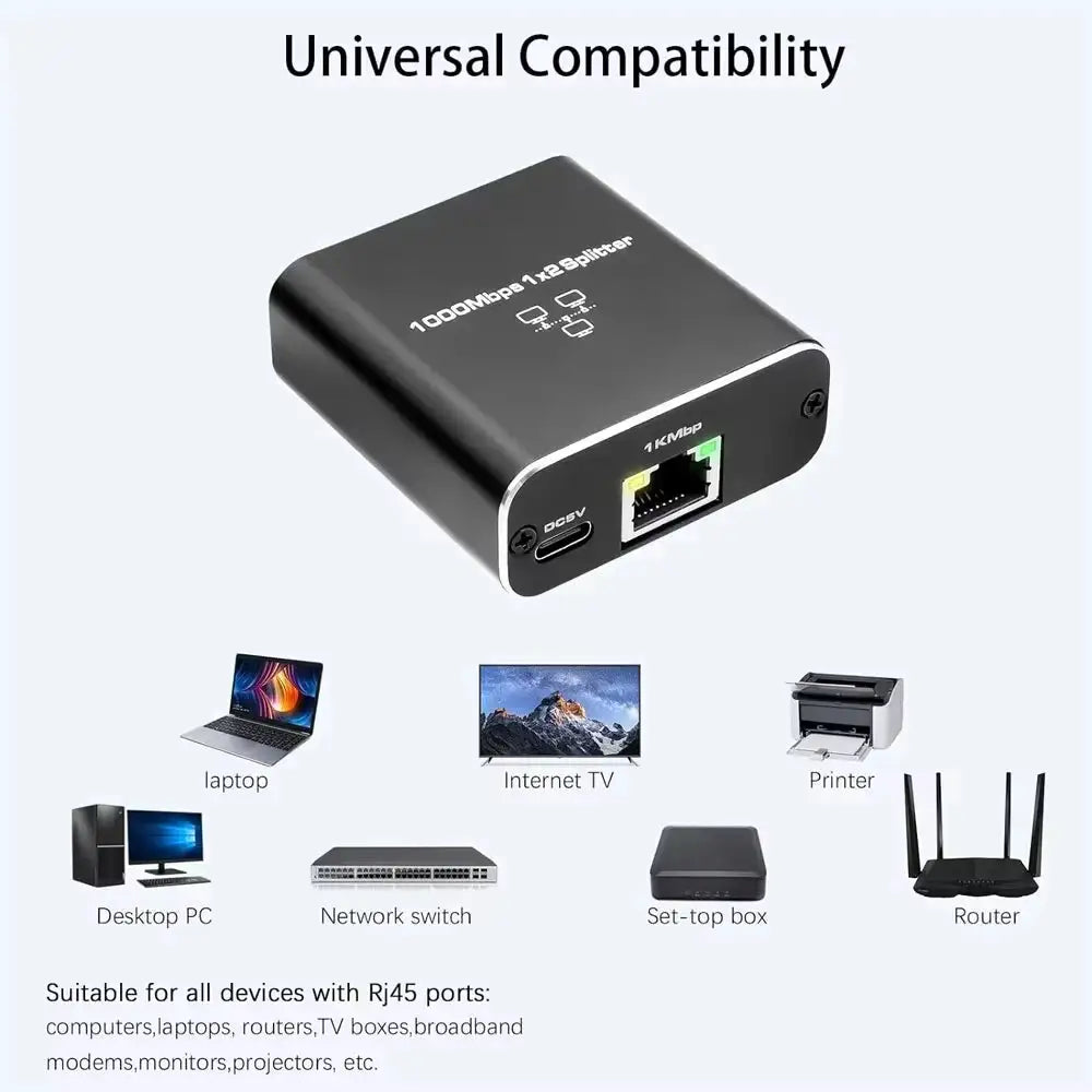 Network Splitter - Dual Gigabit Ports — product view 6