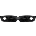 1Pair Black Honeycomb Fog Light Cover Grille Audi Q5 2009-2012