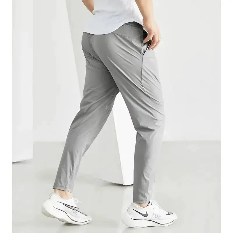Mens Quick Dry Running Pants Sportswear Jogging Sweatpants