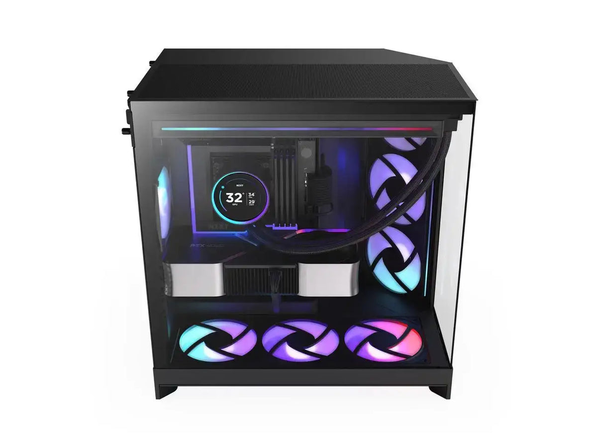 Nzxt Midtower Atx Black Pc Build Case — product view 4