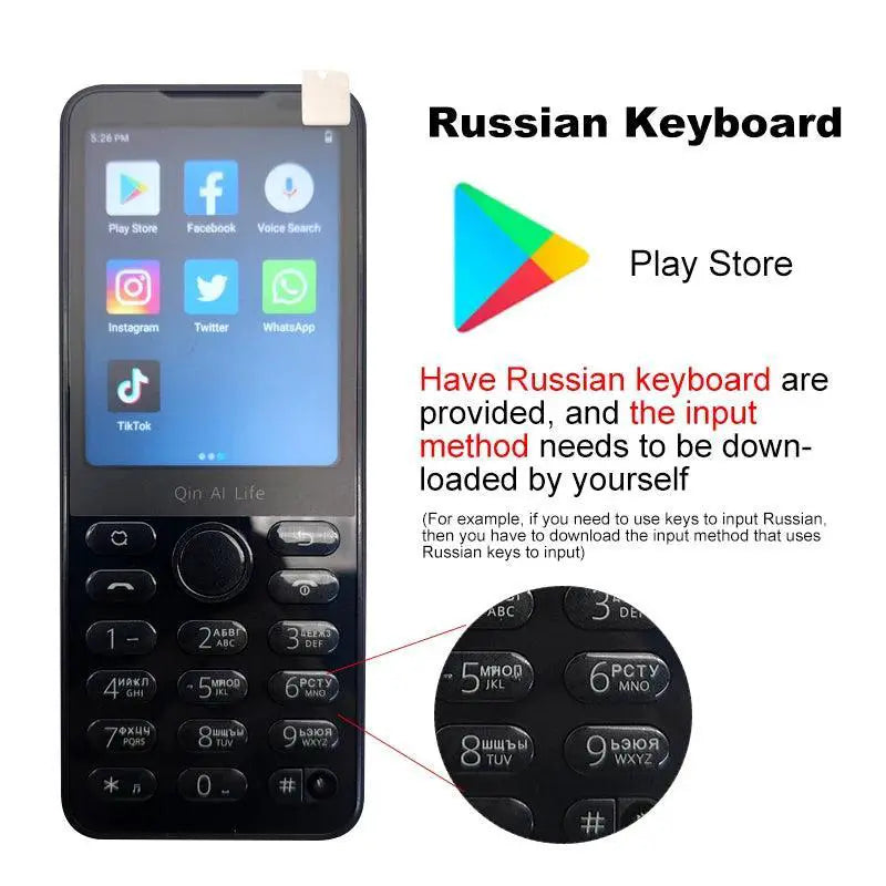 New Qin Pro Smartphone With Touch Screen — product view 8