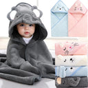 Baby Bath Towel Cartoon Blanket With Strong Absorption