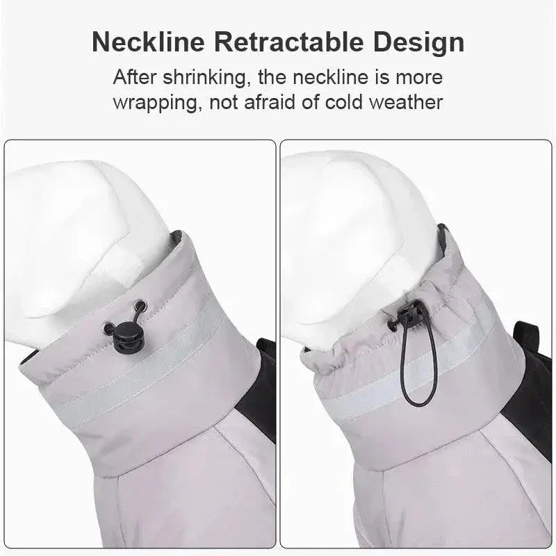 Big Dog Winter Jacket Waterproof Coat For Large Dogs
