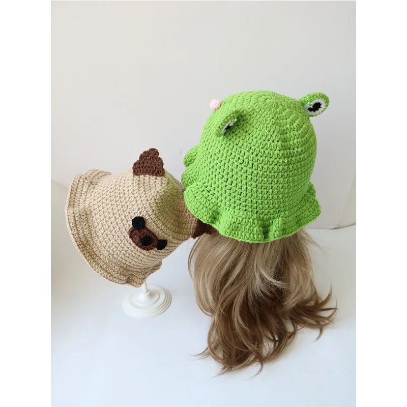 Knitted Wool Knit Winter Hat