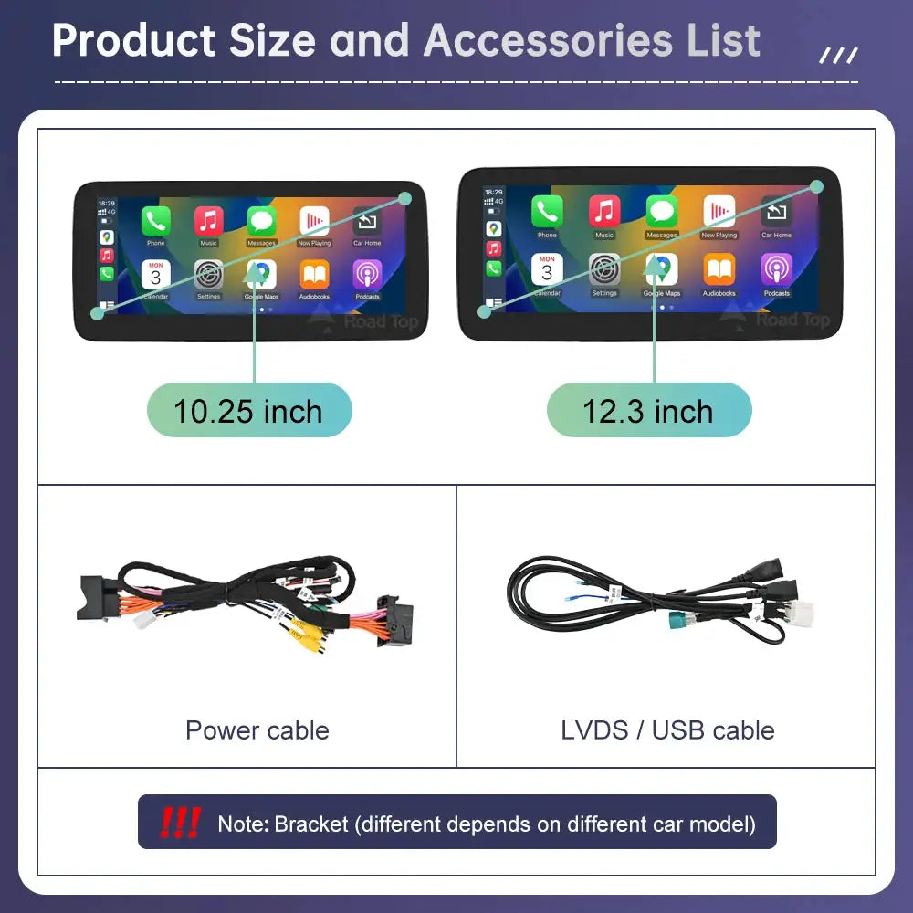 Linux Touch Screen for Mercedes Benz G Class W463 2013-2018 GPS With Wireless Carplay Android Auto Airplay Mirroring Car Radio