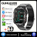 Military GPS Tracker Smart Watch Men IP68 5ATM