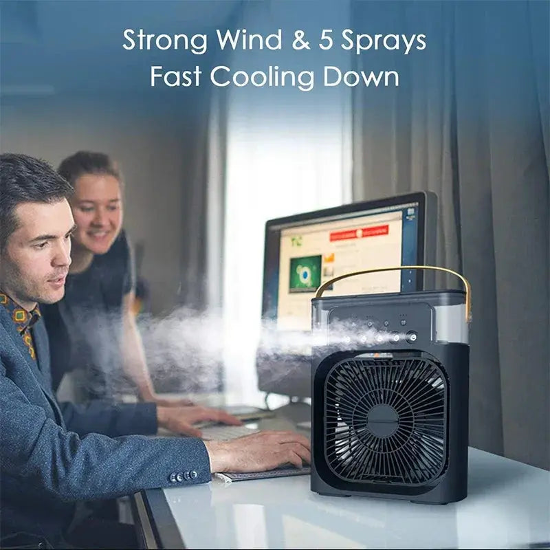 DC Air Cooling Fan Tower Misting Ventilation System - OurLum.com