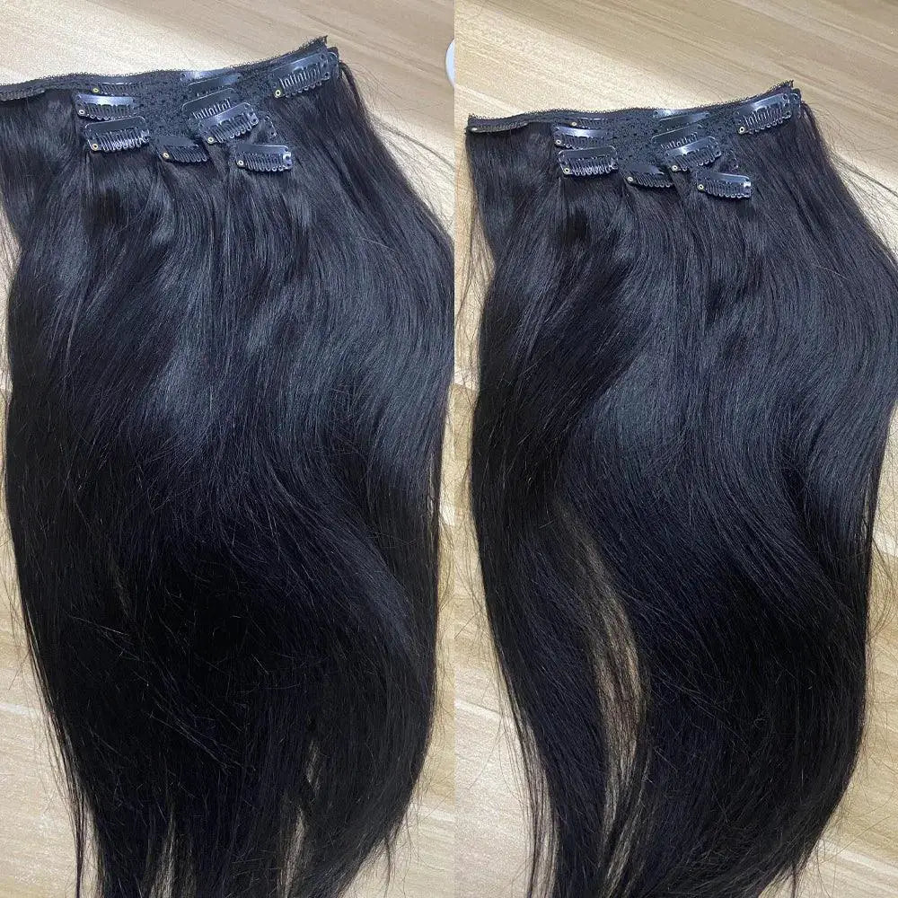 Doreen Brazilian Remy Clip In Hair Extensions Seamless