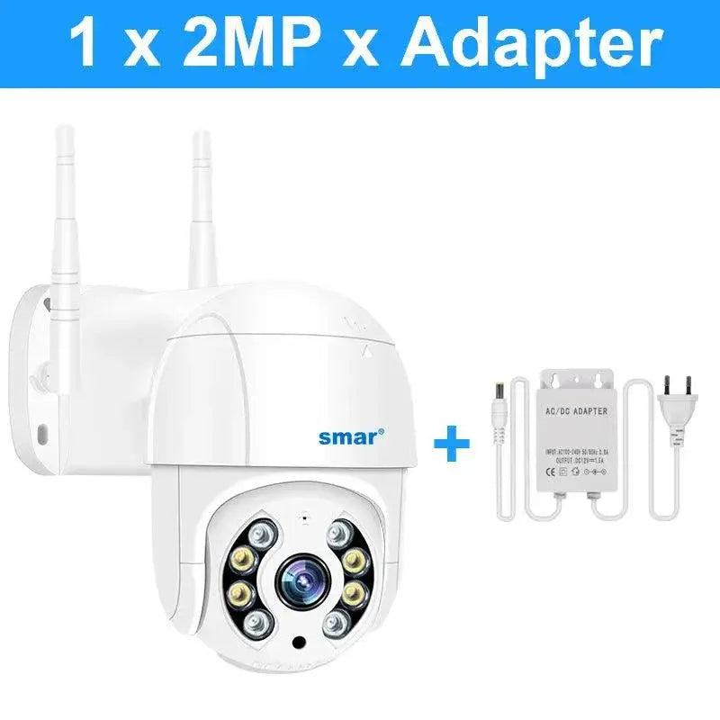 Smart 4K WiFi Outdoor Security Camera With AI Detection