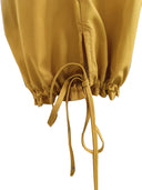 Plus Size Yellow Casual Pants