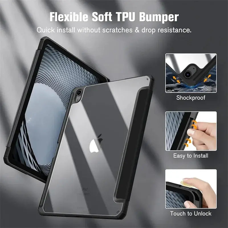 iPad Pro 11 Case 2022 and iPad Air 11 2024 Cover Pro