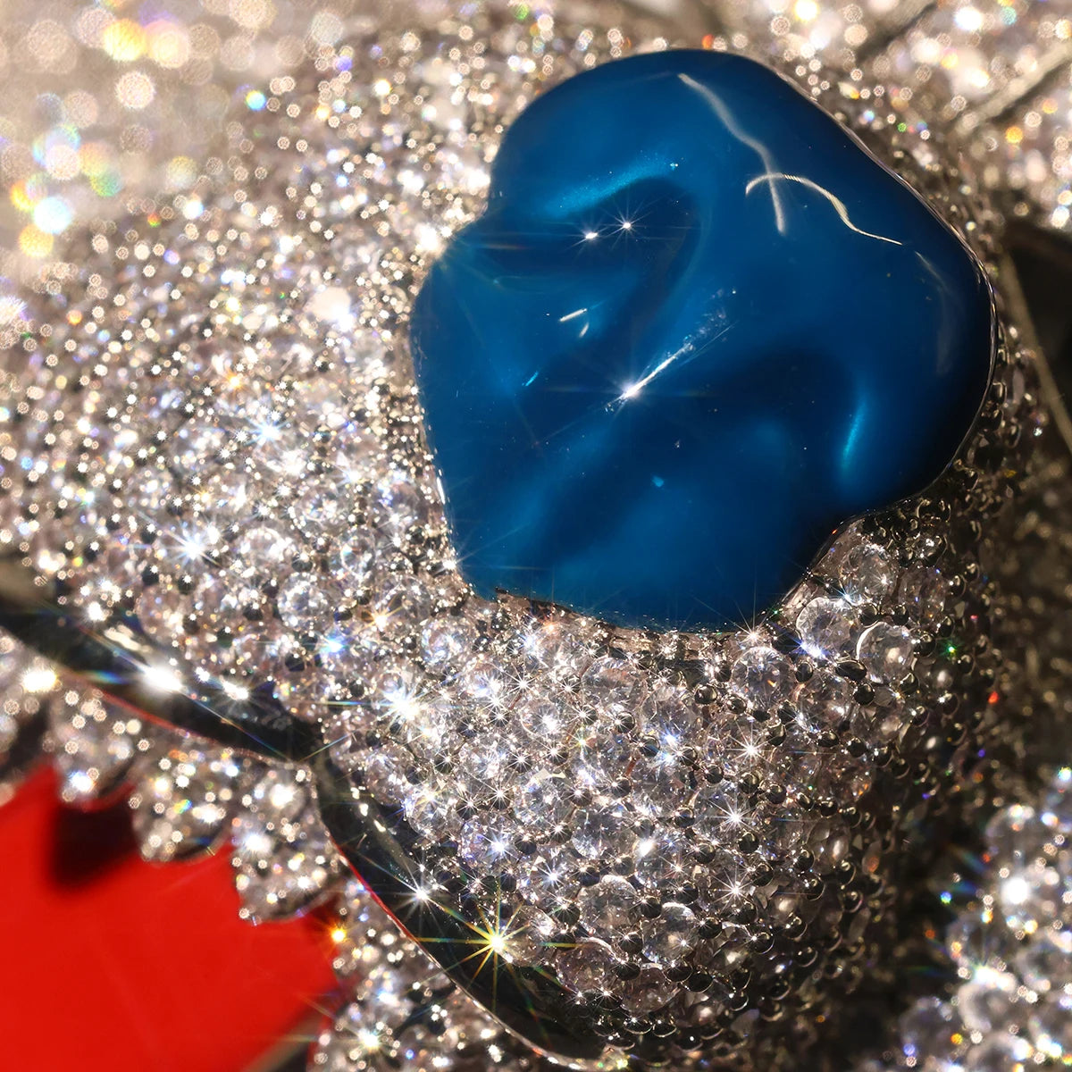 Iced Out Roaring Tiger Head