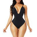Deep V-Neck Backless Bodysuit Shapewear for Women