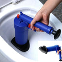 Pump Action Power Pressure Cleaner Floor Drain Toilet Plunger