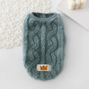 Coral Fleece Pet Sweater for Small Medium Cats Dogs Warm Winter Outfit