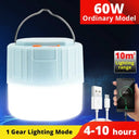 LED Camping Lantern - Waterproof Solar Power Bank