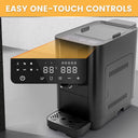 Mcilpoog Fully Automatic Espresso Machine,Compact Automatic
