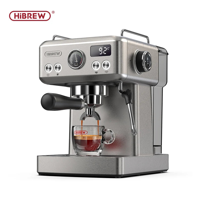 HiBREW Semi Automatic Espresso Coffee Machine Temperature — product view 7