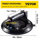 VEVOR 8 Inch Vacuum Suction Cup 100 kg Heavy-Duty Lifter