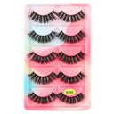 Ultimate 3D Mink False Eyelashes Variety Pack Fluffy Natural