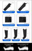 Cold Hot High Quality Air Compression Foot Blood Circulation Air Pressure Leg Massager Machine Leg Compression Recovery Boots