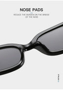 Retro Rectangle Sunglasses Women Brand Designer Vintage Classic