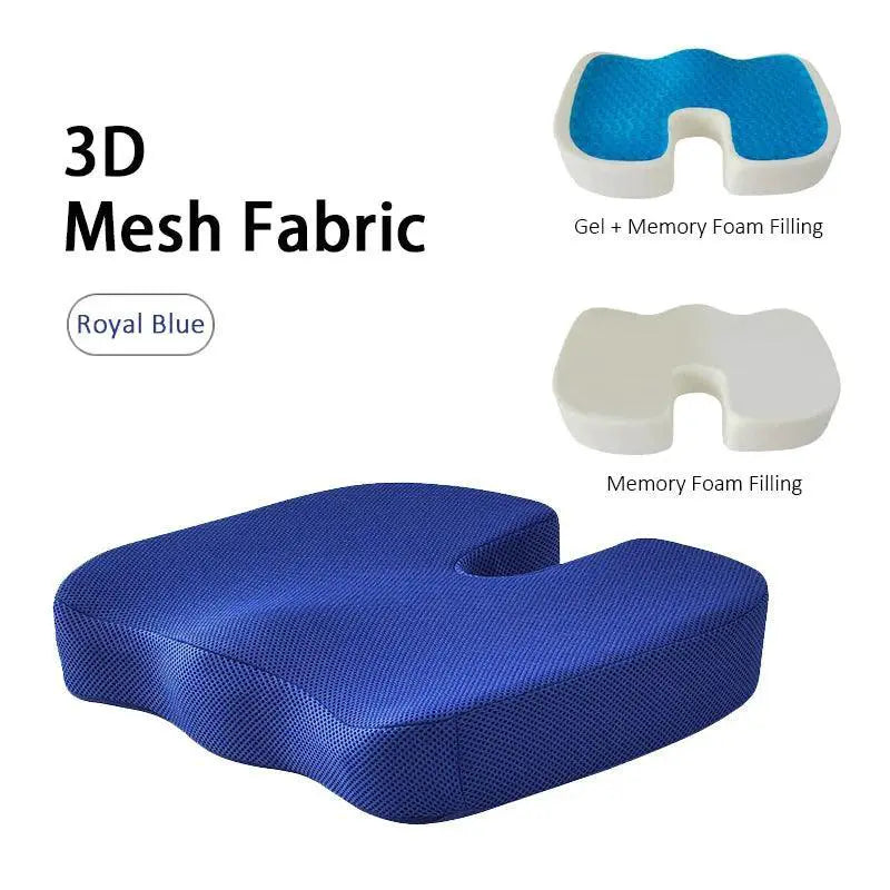 Memory Foam U Shaped Coccyx Support Cushion For Sitting