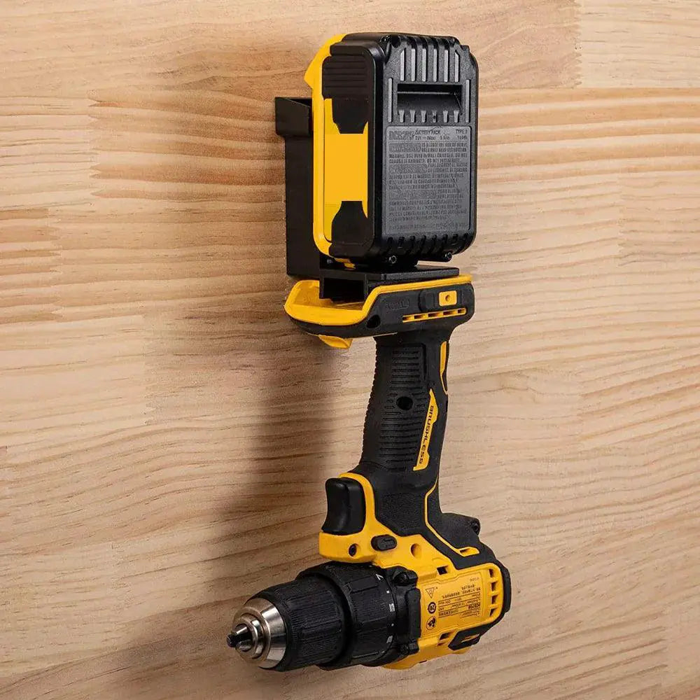 1/2/5PCS Tool Mount for Milwaukee Drill Battery Holder Storage - OurLum.com