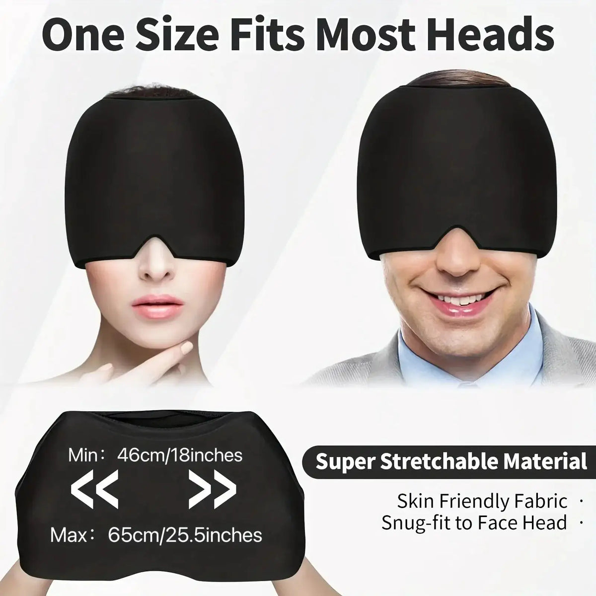 Head Wrap for Migraine Sufferers Cooling — product view 11