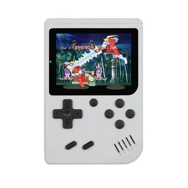 Family Fun Portable Retro Game Console — Yellow