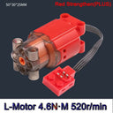 Technical Electronic Building Block MOC Refit Accessories Micro-motor RC Power Functions Parts Creative DIY Car Bricks Kids Toys