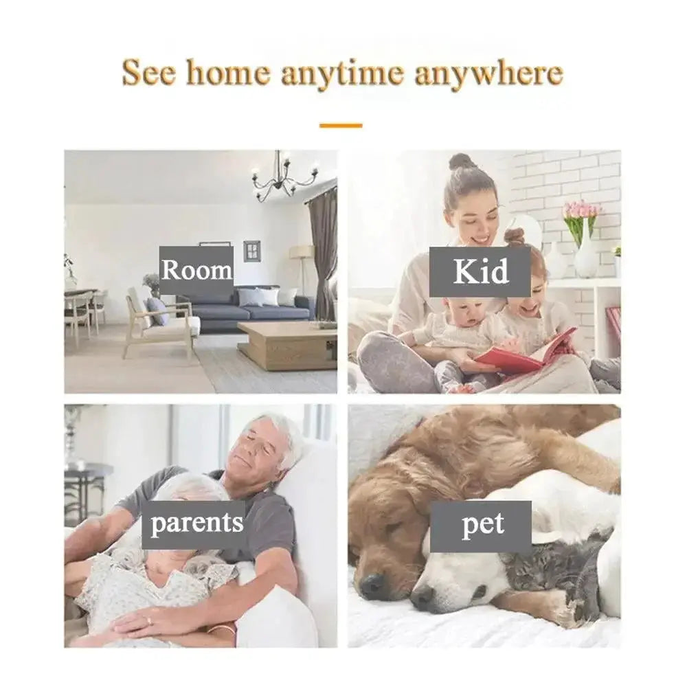 4K Wireless AI PTZ Security Camera With Night Vision