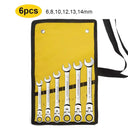 Effortless Flex Head Ratchet Wrench Set
