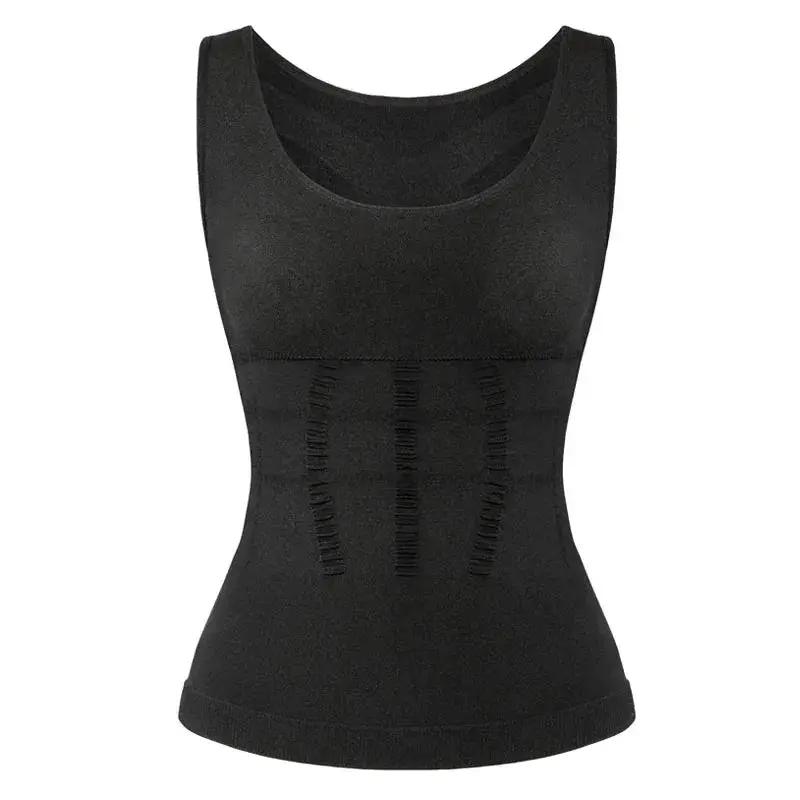 Sculpting Womens Seamless Padded Camisole For Tummy Control