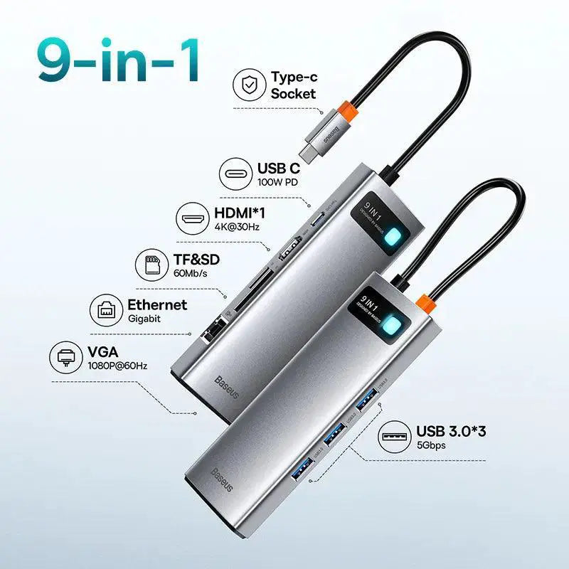 Baseus USB C Hub Ultimate HD Connectivity Solution — product view 8