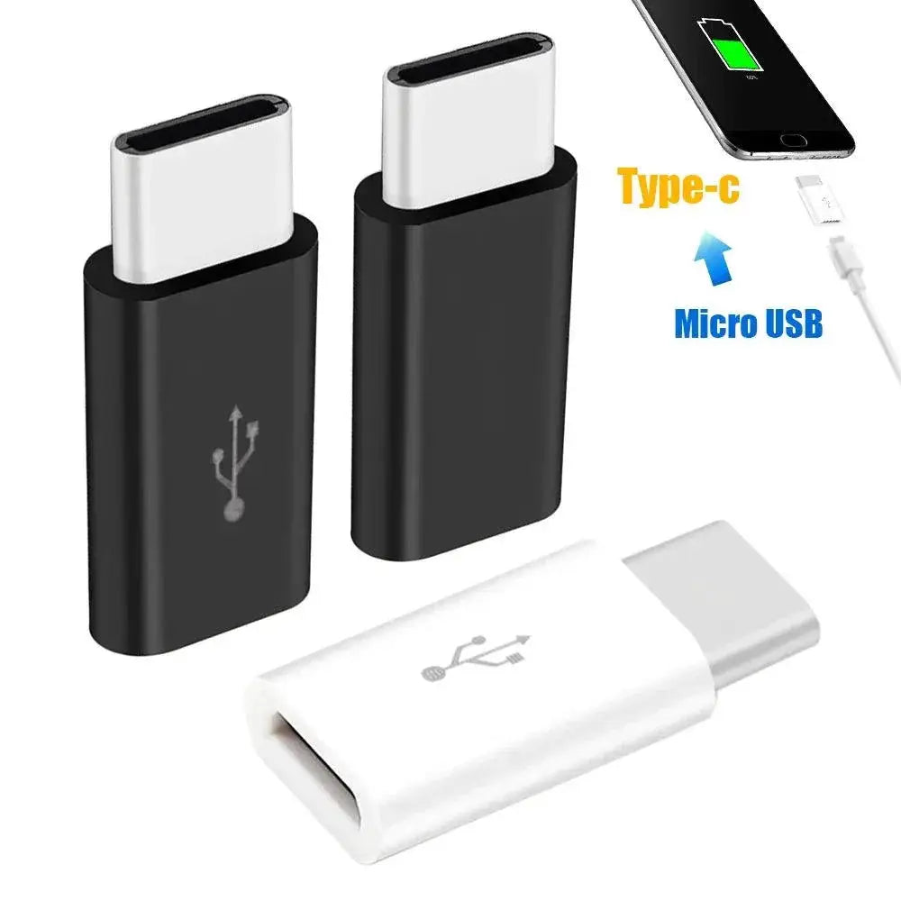 Micro USB To USB C OTG Adapter Fast Charge Data Transfer