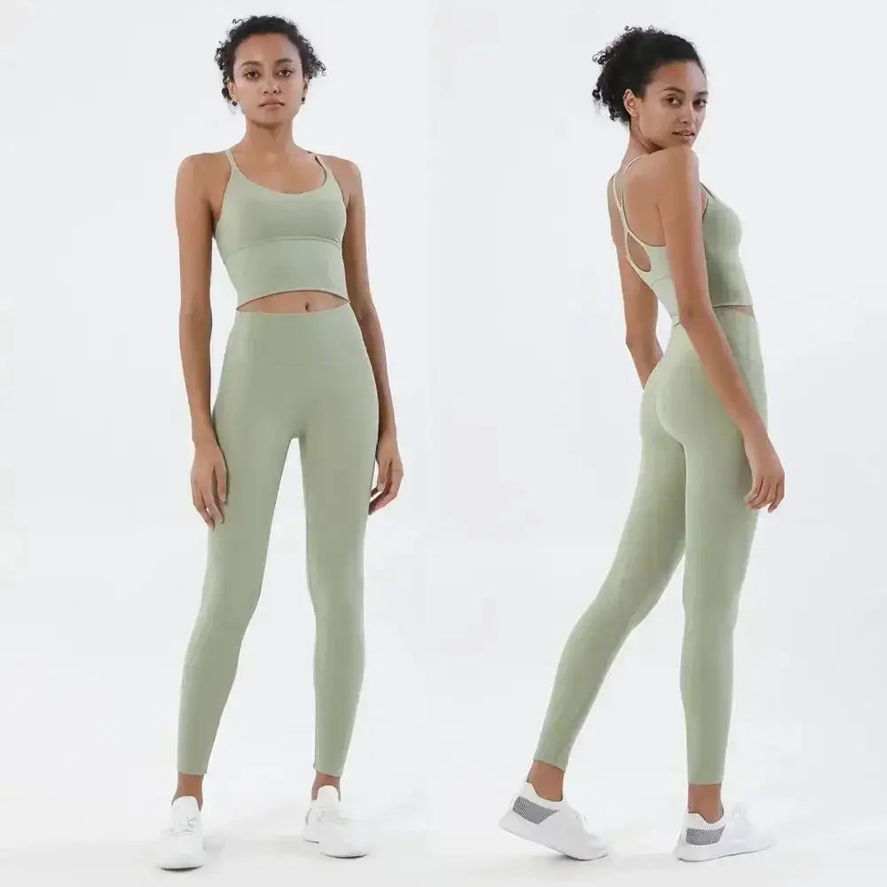 Womens Naked Feeling Set - Breathable Seamless Wear — product view 13