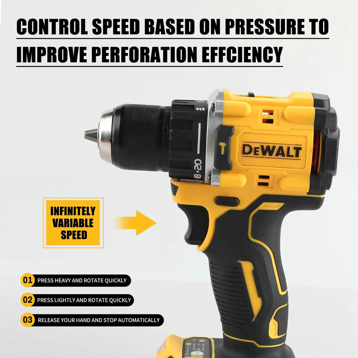 Dewalt DCD805 Brushless Impact Driver