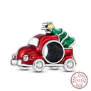 Sterling Silver Christmas Charm Santa