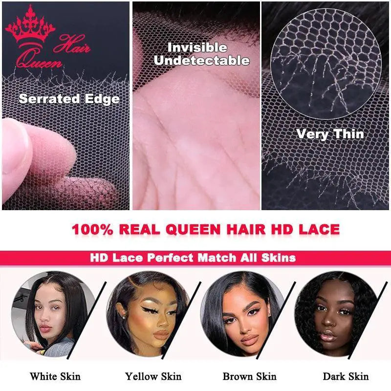 Premium HD Lace Frontal And Closure Virgin Hair Bundle