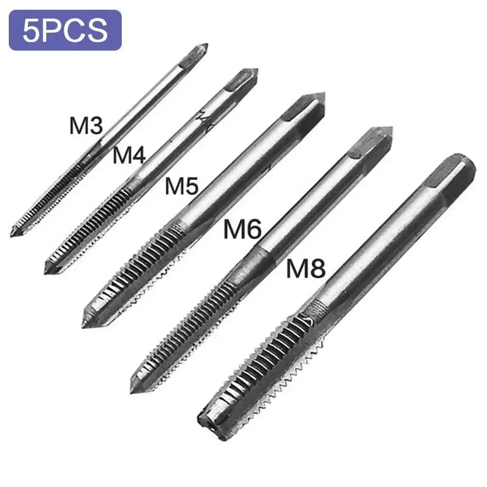 Stonego Bearing Steel Hand Tap Set for Versatile Threading