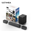 ULTIMEA 5.1 Surround Soundbar with Subwoofer and Speakers