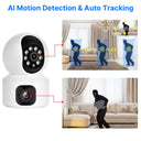 Hiseeu 4MP PTZ IP Security Camera Color Night Vision System