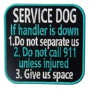 Pet Service Dog Training Security Patch Set - Eco-Friendly Patches