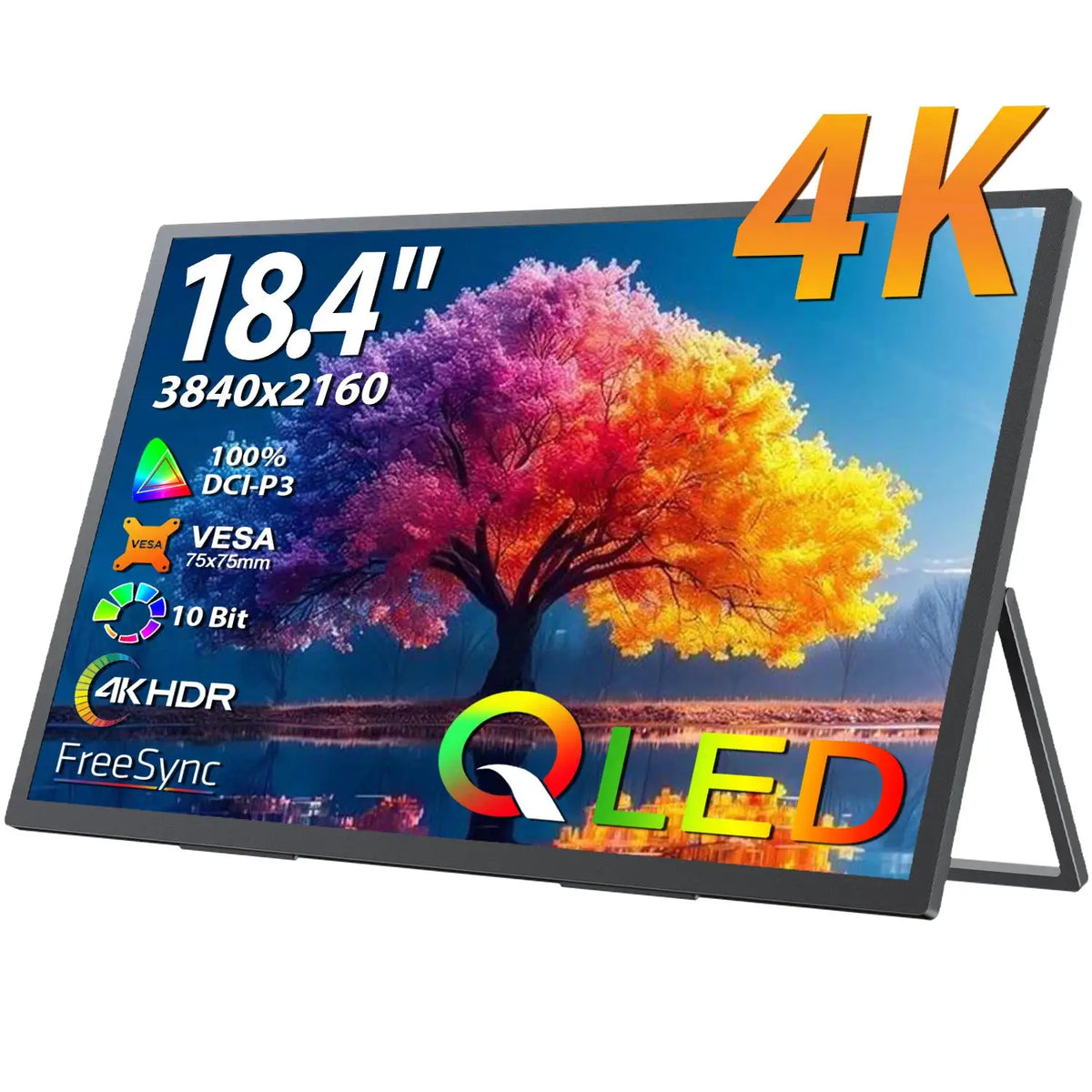 Ultra Slim Portable QLED Monitor — product view 1