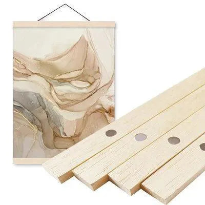 Magnetic Teak Wood Picture Frame for Stylish Home Decor