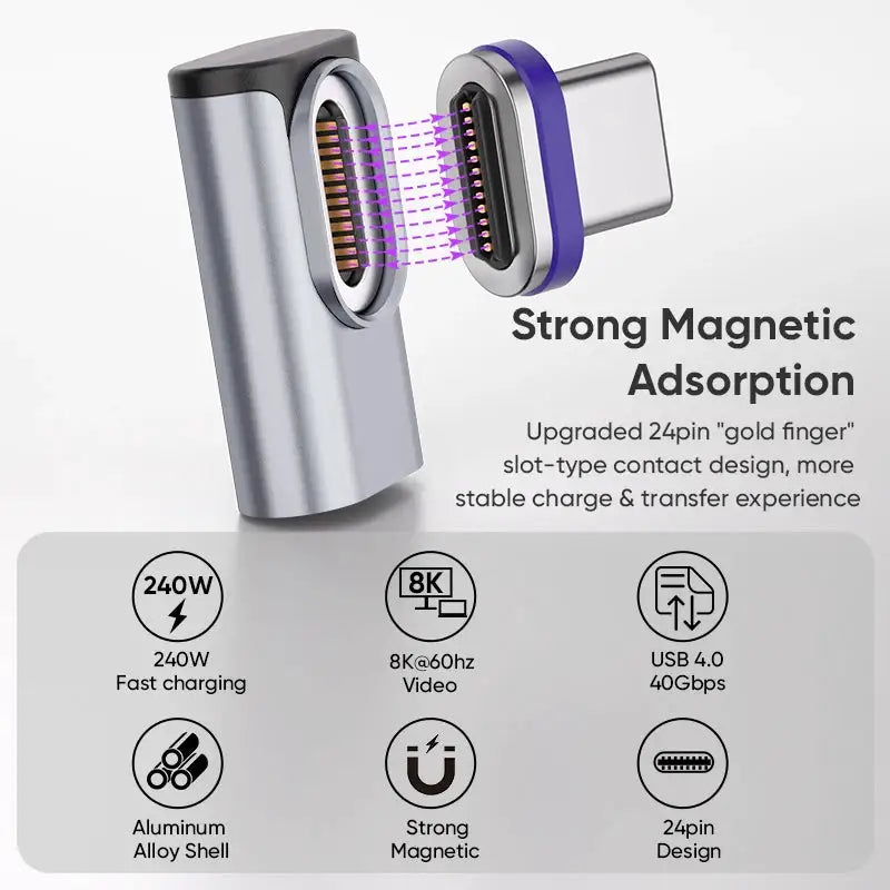 Magnetic USB Adapter for Easy Connections — product view 6